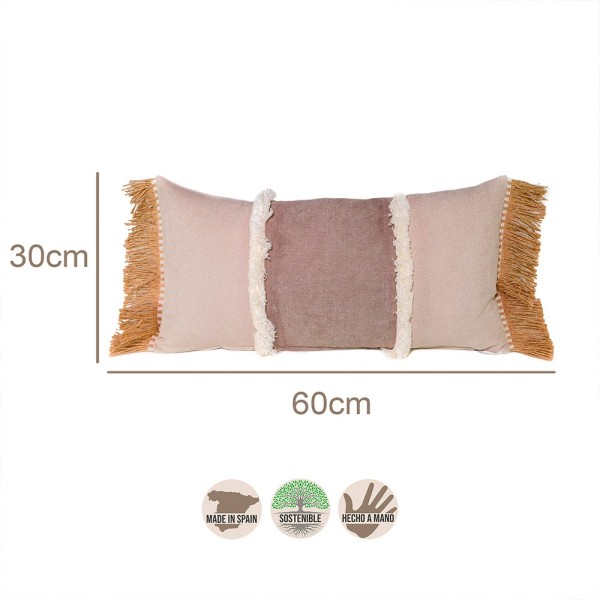 Cojín artesanal con relleno premium para cama y sofá en alta decoración elegante