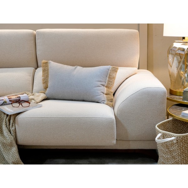 Cojín artesanal con relleno premium para cama y sofá en alta decoración elegante