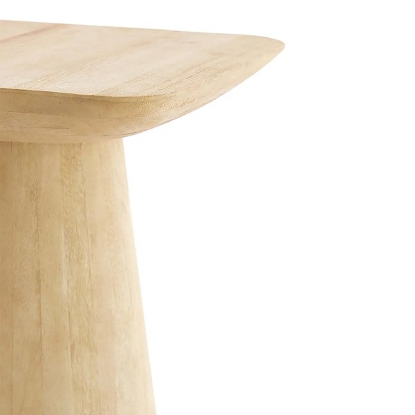 Mesa auxiliar madera pino 45x45x59