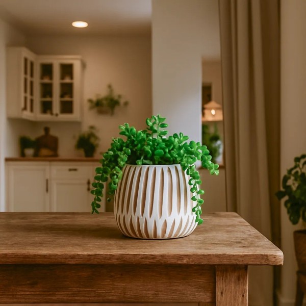 Jarrón decorativo para realzar espacios elegantes