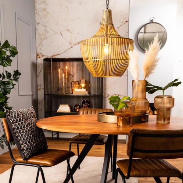 Lámpara de techo bronce antiguo | Tapidecor