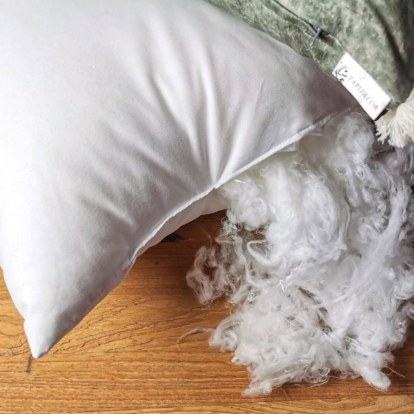 Cojín artesanal con relleno premium para cama y sofá en alta decoración elegante