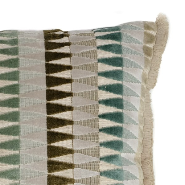 Cojín artesanal con relleno premium para cama y sofá en alta decoración elegante