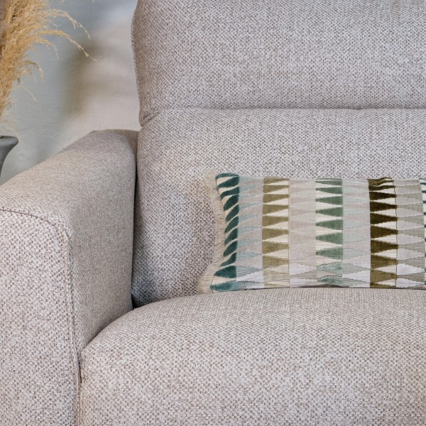 Cojín artesanal con relleno premium para cama y sofá en alta decoración elegante