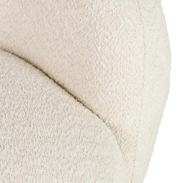 SOFA BOUCLE BEIGE  191X93X76 CM