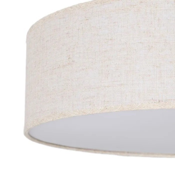 PLAFON LINO CRUDO METAL  50X50X15 CM 2 E27 220-240V