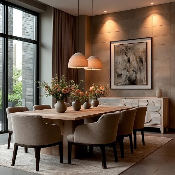 Aparador madera relieve 3 puertas decapado blanco | Tapidecor