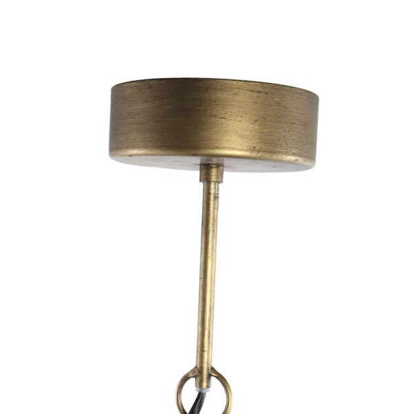 Lámpara de techo dorada en capas 53x26 cm | Tapidecor