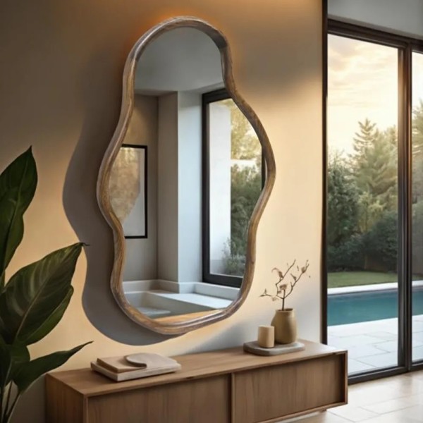 Espejo decorativo de pared y suelo para realzar tu  salón o dormitorio