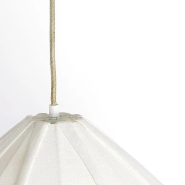 LÁMPARA TECHO TUL BLANCO 49X49X36 49X49X36 (1xE27)