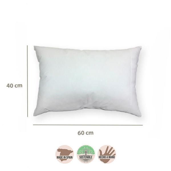 Cojín artesanal con relleno premium para cama y sofá en alta decoración elegante