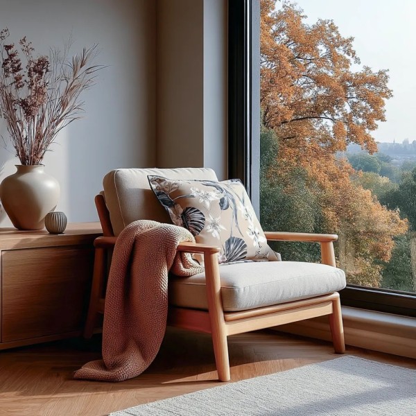 Cojín artesanal con relleno premium para cama y sofá en alta decoración elegante