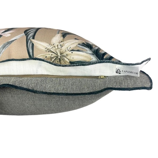 Cojín artesanal con relleno premium para cama y sofá en alta decoración elegante