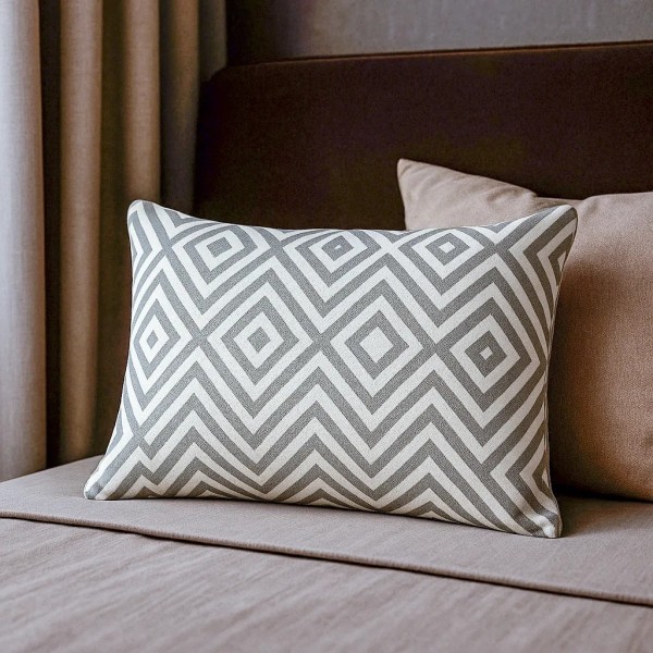 Cojín artesanal con relleno premium para cama y sofá en alta decoración elegante