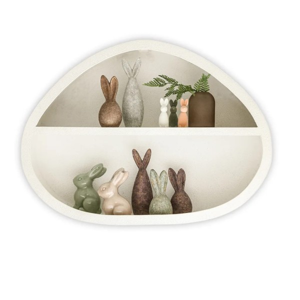 Figura decorativa para mesa y estante en alta decoración elegante