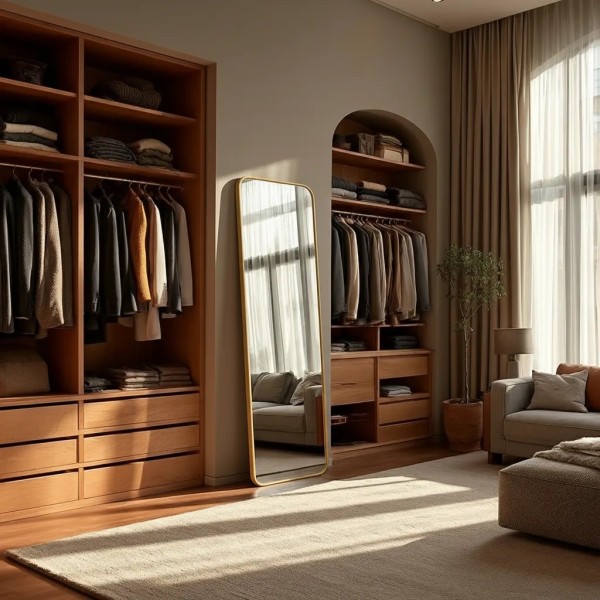 Espejo decorativo de pared y suelo para realzar tu  salón o dormitorio