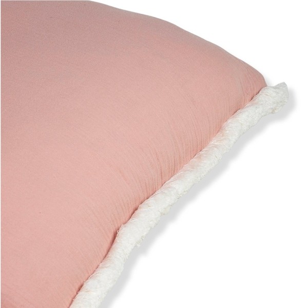 Cojín artesanal con relleno premium para cama y sofá en alta decoración elegante