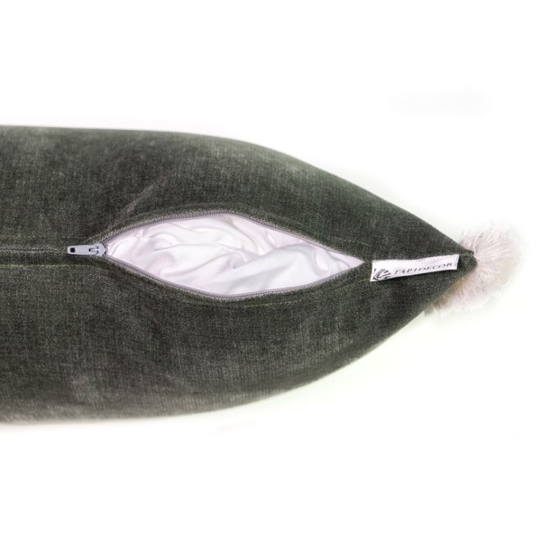 Cojín artesanal con relleno premium para cama y sofá en alta decoración elegante