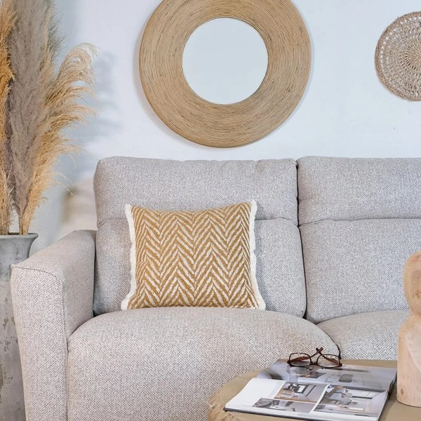 Cojín artesanal con relleno premium para cama y sofá en alta decoración elegante