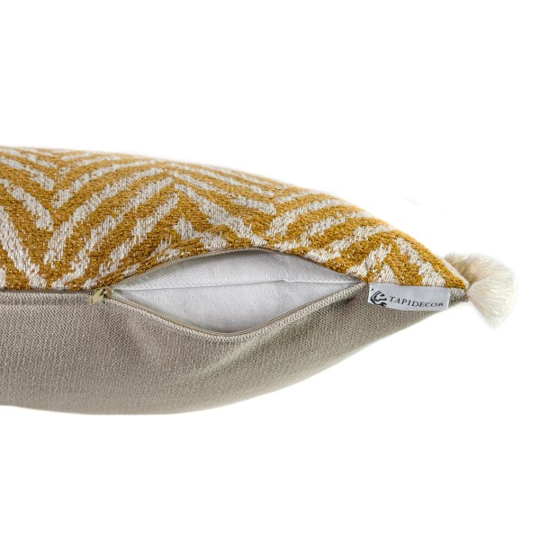 Cojín artesanal con relleno premium para cama y sofá en alta decoración elegante