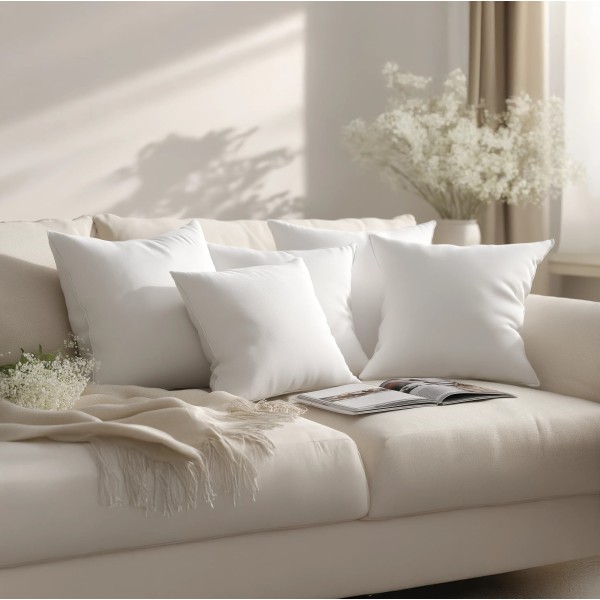 Cojín artesanal con relleno premium para cama y sofá en alta decoración elegante