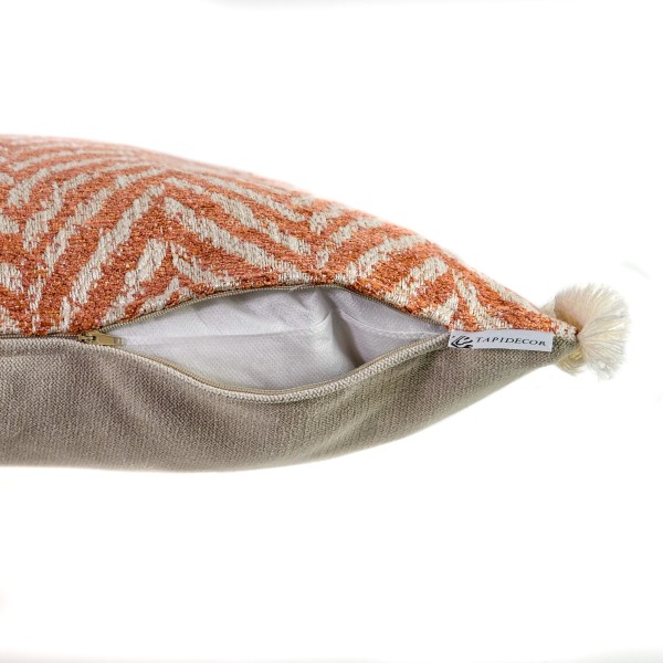 Cushion Eating FLECO BOILER WHITE 50X30 Premium Filling Included