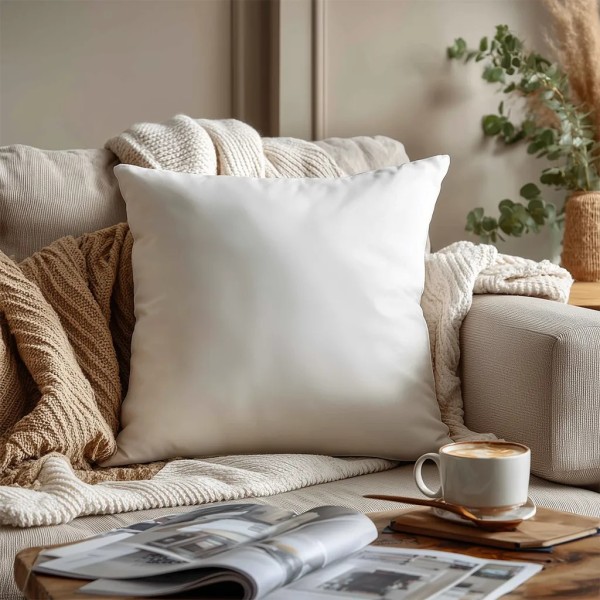 Cojín artesanal con relleno premium para cama y sofá en alta decoración elegante