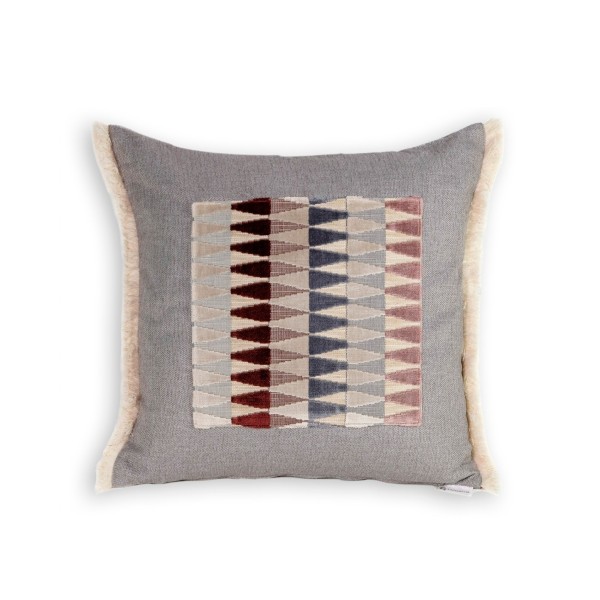 Cojín artesanal con relleno premium para cama y sofá en alta decoración elegante