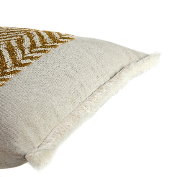 Cojín artesanal con relleno premium para cama y sofá en alta decoración elegante