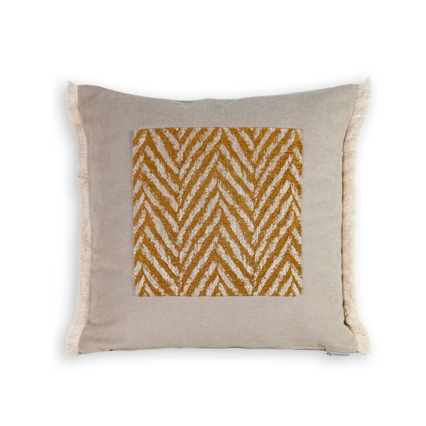 Cojín artesanal con relleno premium para cama y sofá en alta decoración elegante