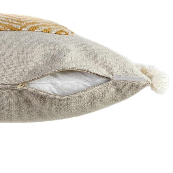 Cojín artesanal con relleno premium para cama y sofá en alta decoración elegante