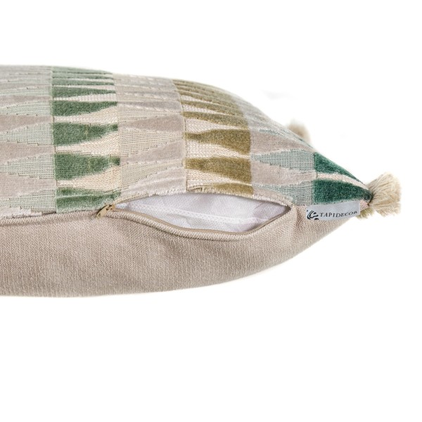 Cojín artesanal con relleno premium para cama y sofá en alta decoración elegante