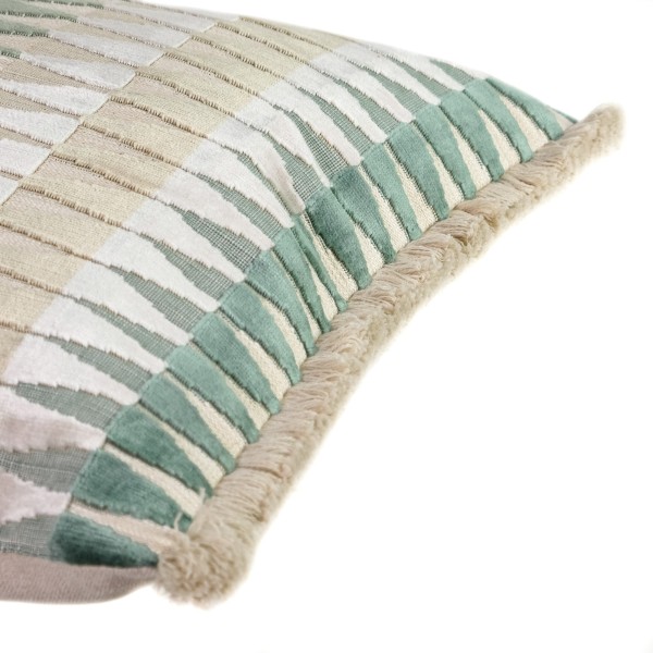 Cojín artesanal con relleno premium para cama y sofá en alta decoración elegante