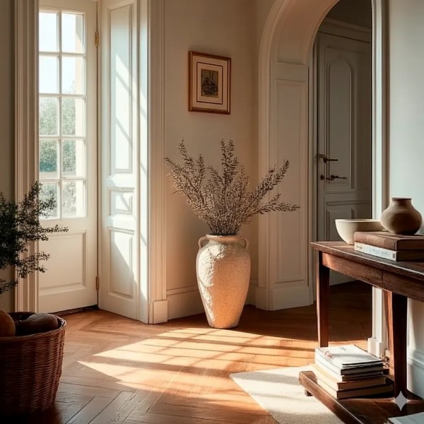 Macetero decorativo para interior y exterior en alta decoración elegante