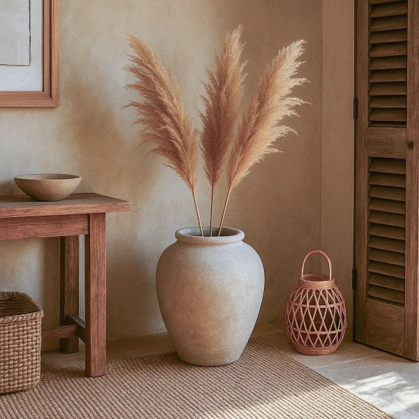 Macetero decorativo para interior y exterior en alta decoración elegante