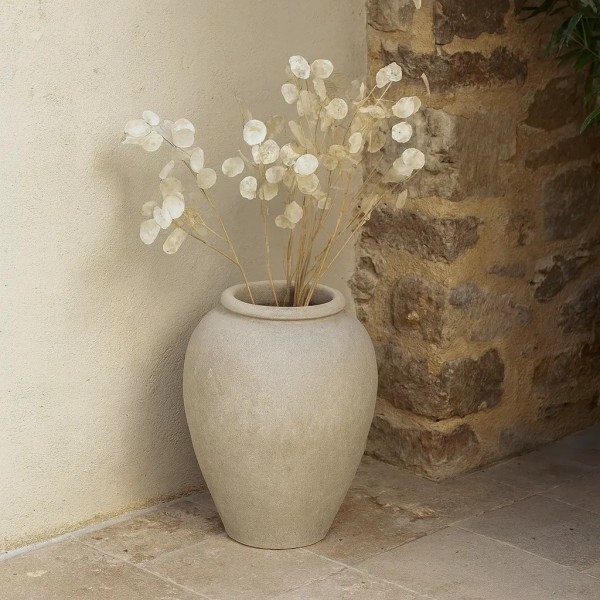 Macetero decorativo para interior y exterior en alta decoración elegante