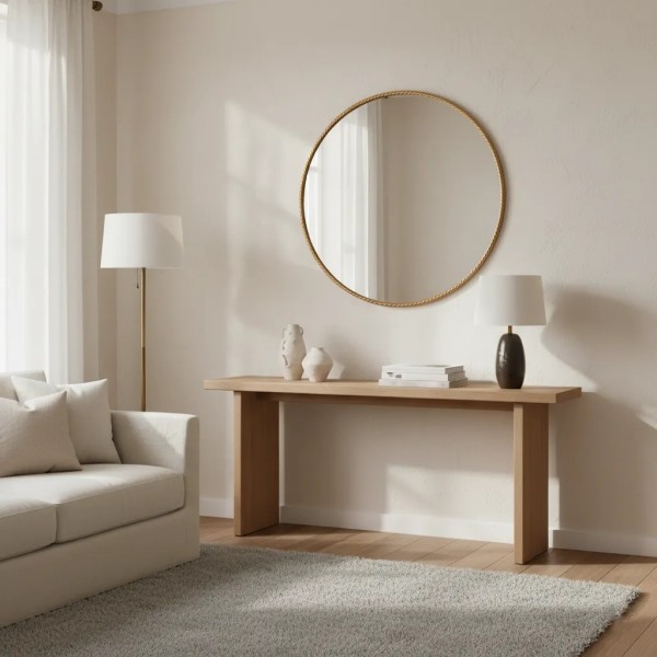 Espejo decorativo de pared y suelo para realzar tu  salón o dormitorio