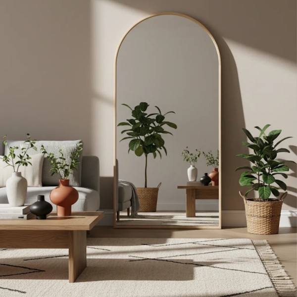 Espejo decorativo de pared y suelo para realzar tu  salón o dormitorio