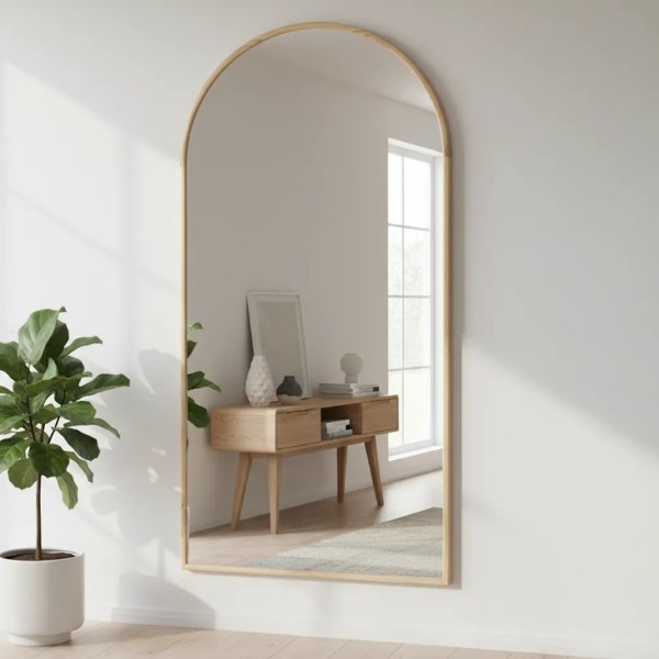 Espejo decorativo de pared y suelo para realzar tu  salón o dormitorio