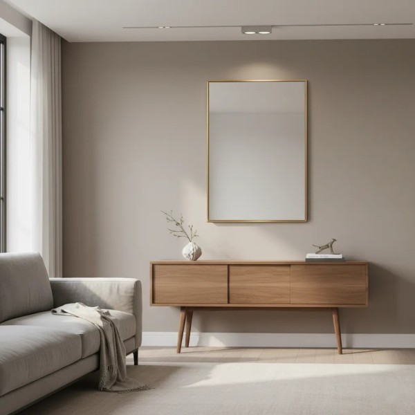 Espejo decorativo de pared y suelo para realzar tu  salón o dormitorio