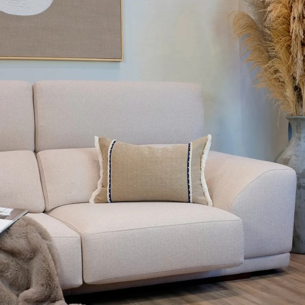 Cojín Sofisticado con Relleno Efecto Pluma | Tapidecor