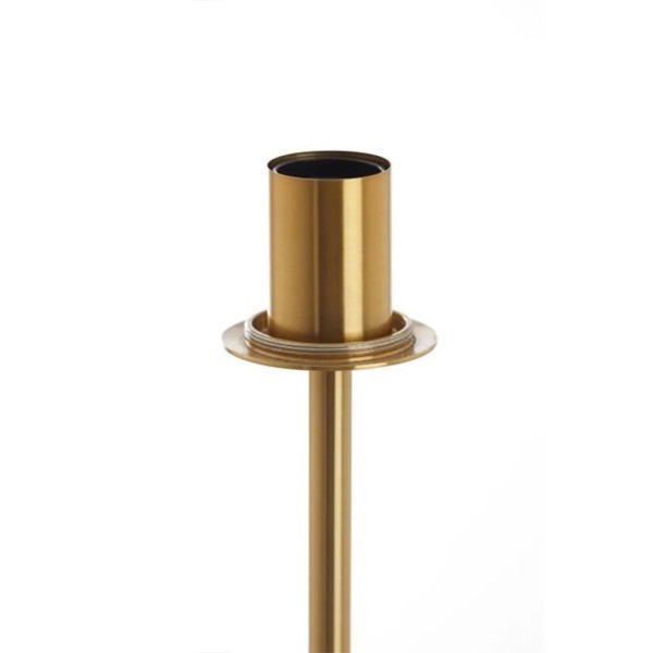 Lámpara de suelo esfera y metal dorado 160x30 cm | Tapidecor