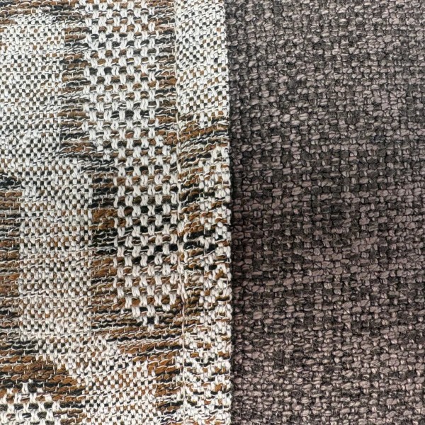 Cojín geométrico marrón premium 60x40 | Tapidecor