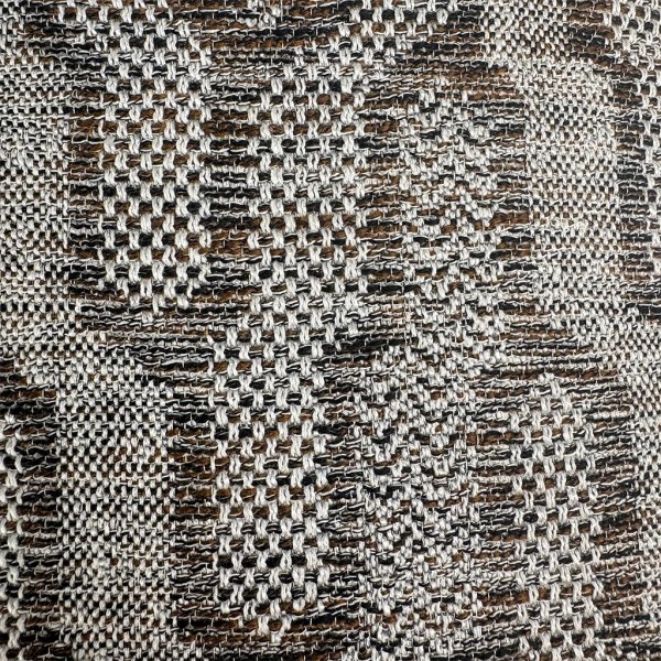 50x50 chocolate brown geometric cushion premium filler included