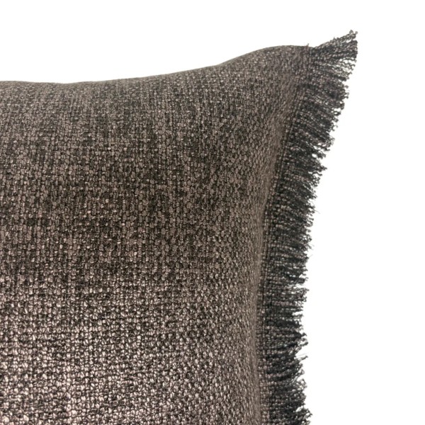 Cuscino marrone Cioccolato fissato 70x50 Premium Riempimento incluso