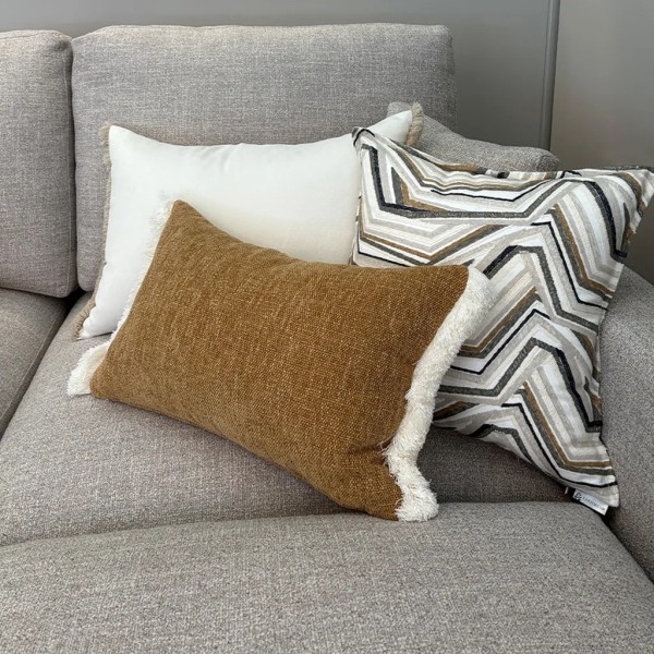 Coussin blanc cassé Flefe toast Short 70x50 Premium Filling Inclus Coussin blanc cassé Flefe toast Short 70x50 Premium Filling Inclus