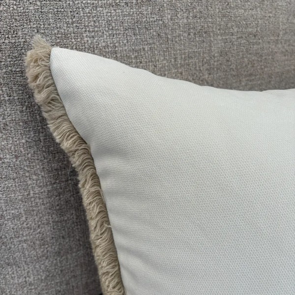 Coussin blanc cassé Flefe toast Short 70x50 Premium Filling Inclus Coussin blanc cassé Flefe toast Short 70x50 Premium Filling Inclus