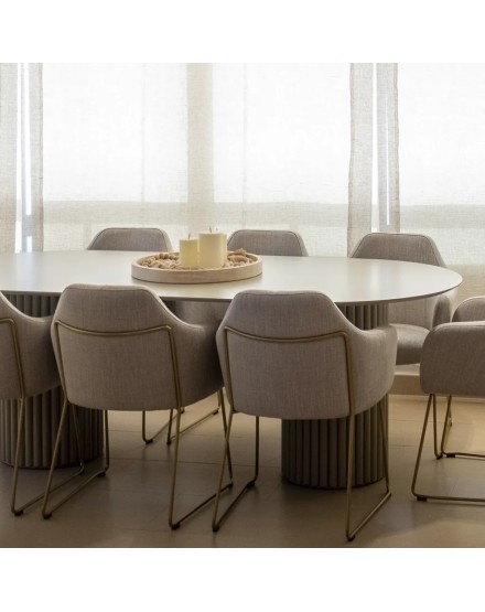 Bandeja-Espejo madera redondo 52 cm | Tapidecor 2