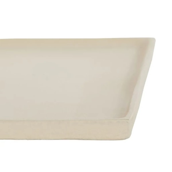 Bandeja Plato Crema 20x15 cm | Tapidecor