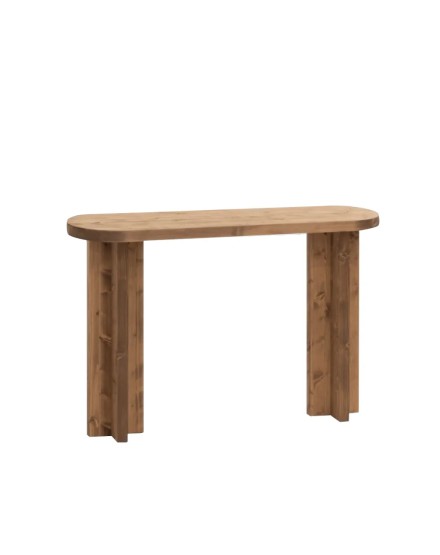 Consola de madera maciza de roble | Mueble elegante para tu hogar | Tapidecor
